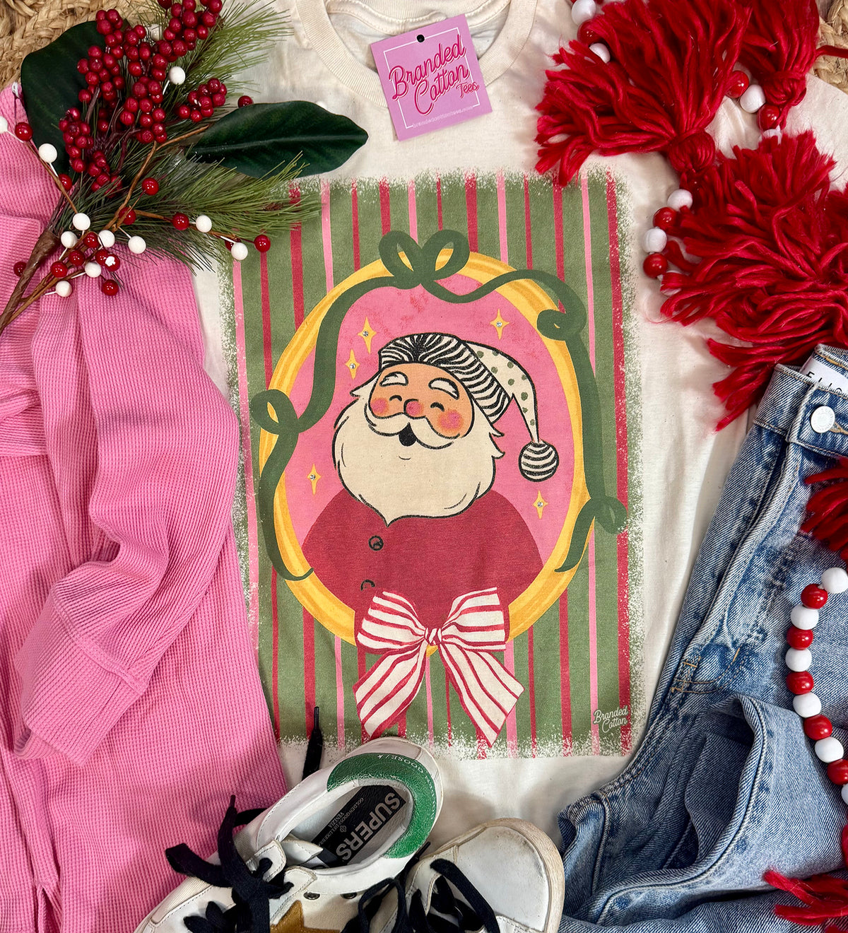 Retro Santa