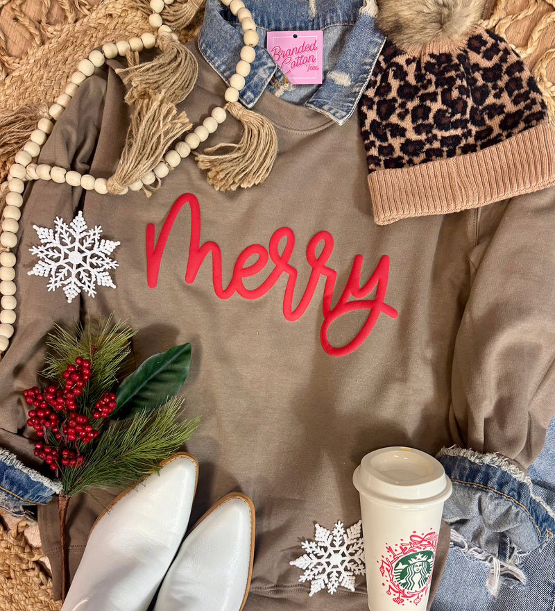 Merry Puff Sweatshirt