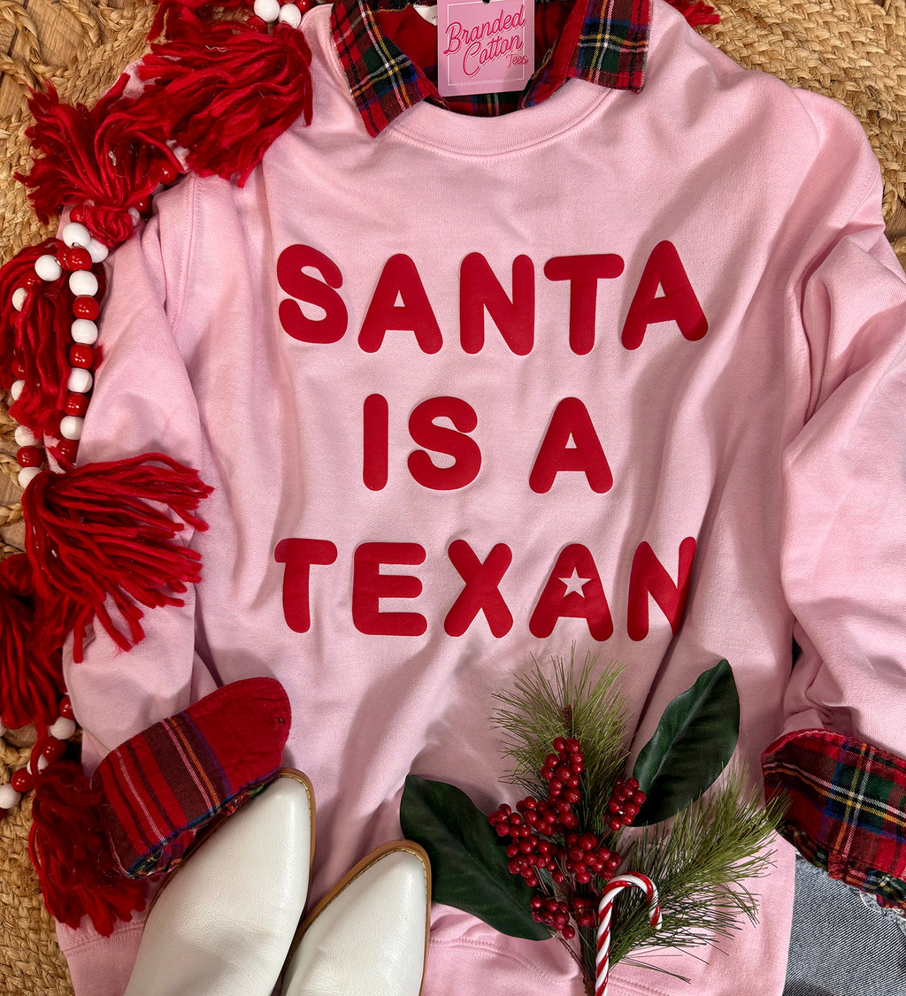 Santa Is a Texan Sweatshirt