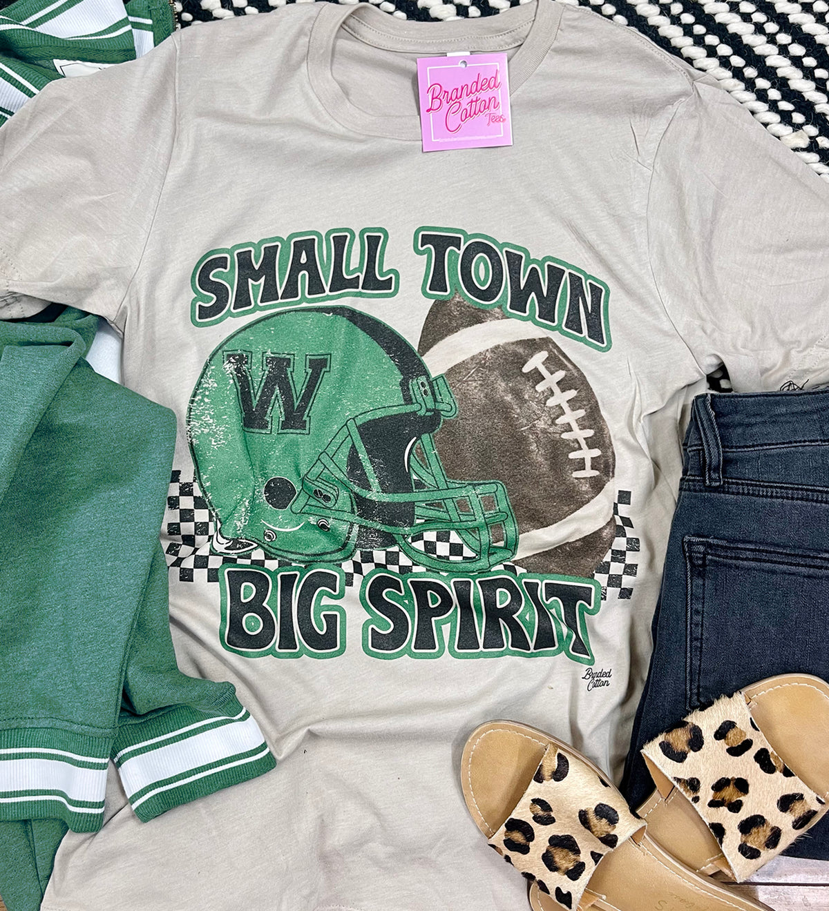 Small Town Big Spirit Helmet