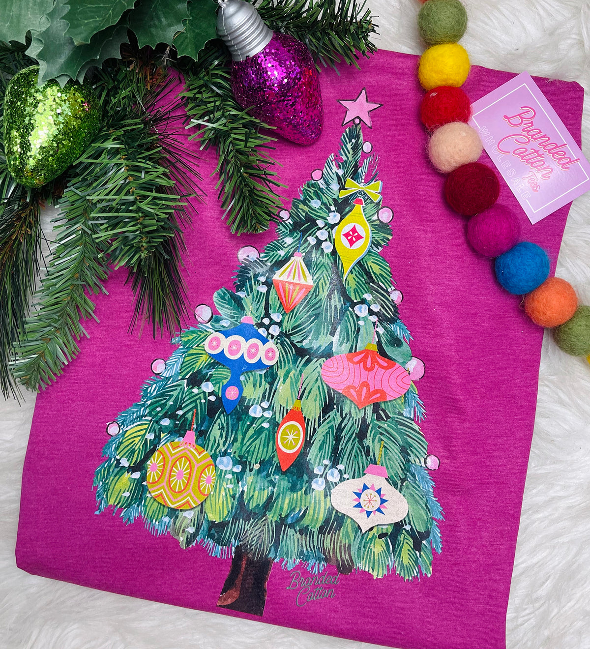 Oh Christmas Ornament Tree (LS)