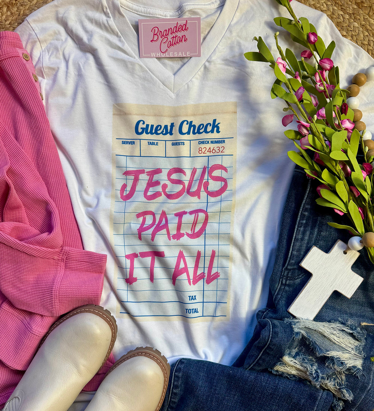 Jesus Paid It All Guest Check