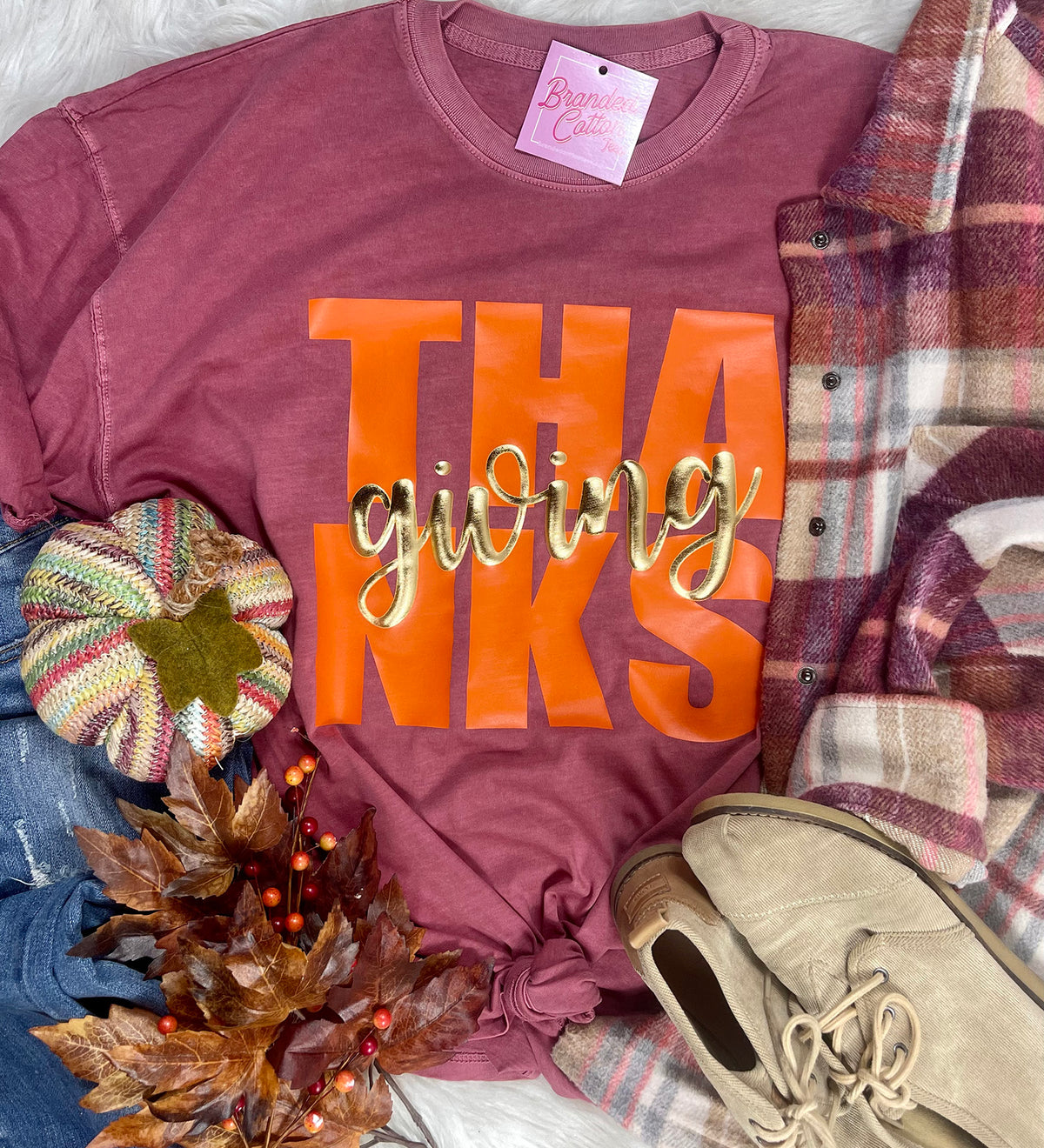 Thanks Giving {Metallic Puff}
