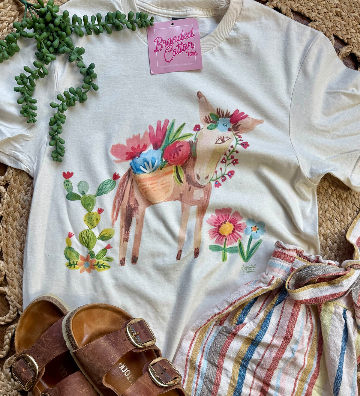Floral Donkey