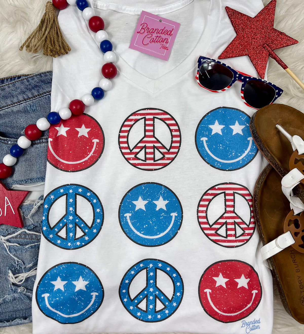 USA Smiley Repeat