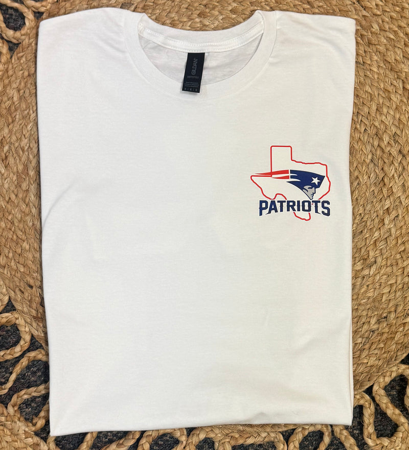 Patriots Pocket Logo Tee