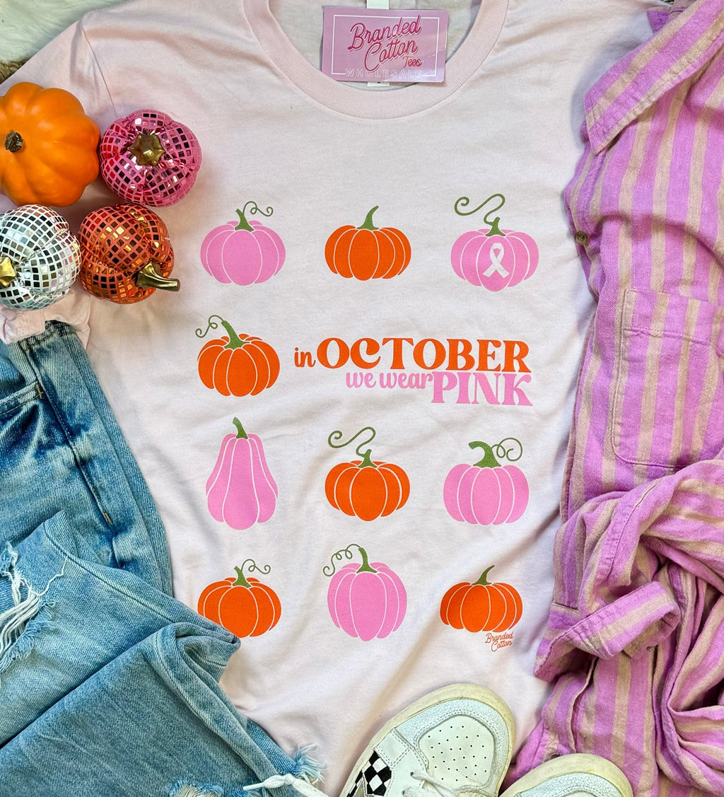 We Wear Pink Pumpkin Repeat