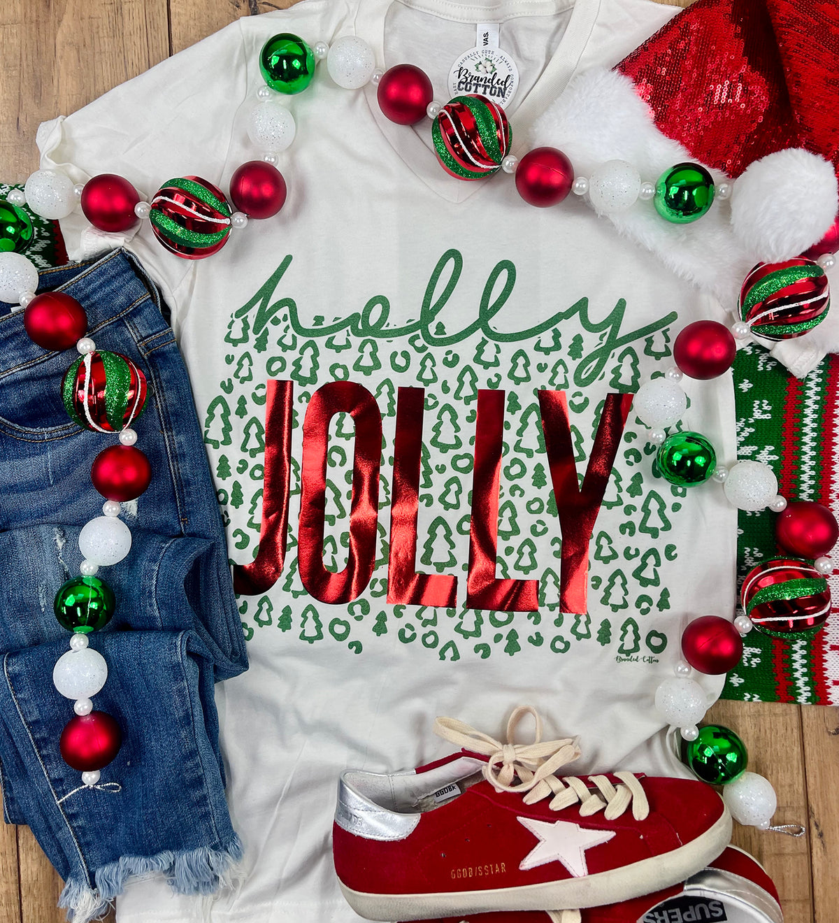 Holly Jolly Metallic