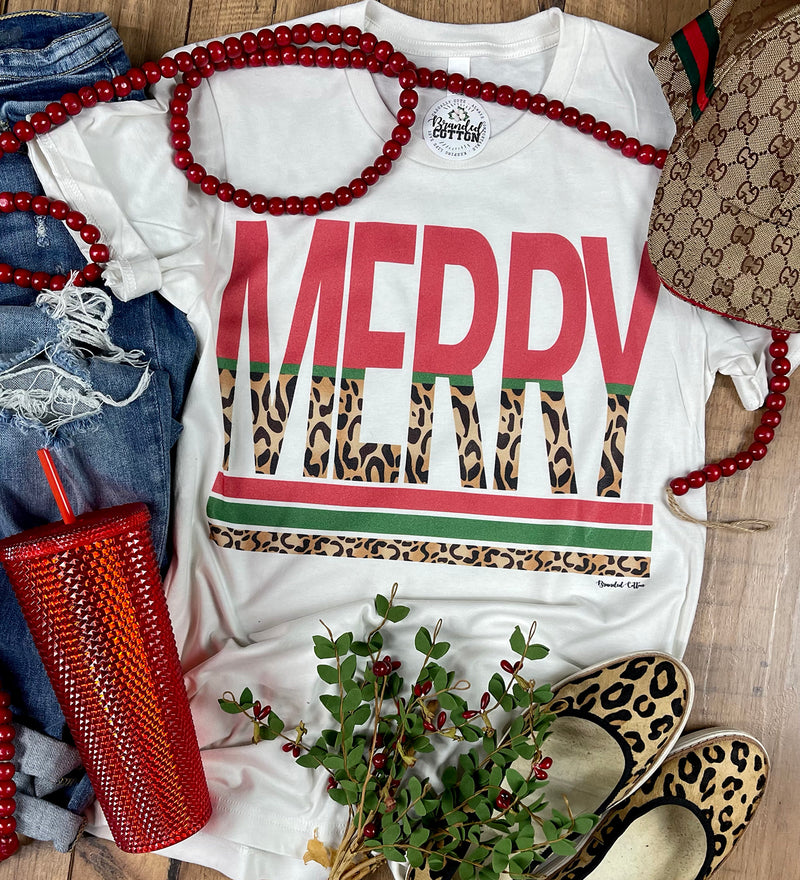 Leopard Merry Letters