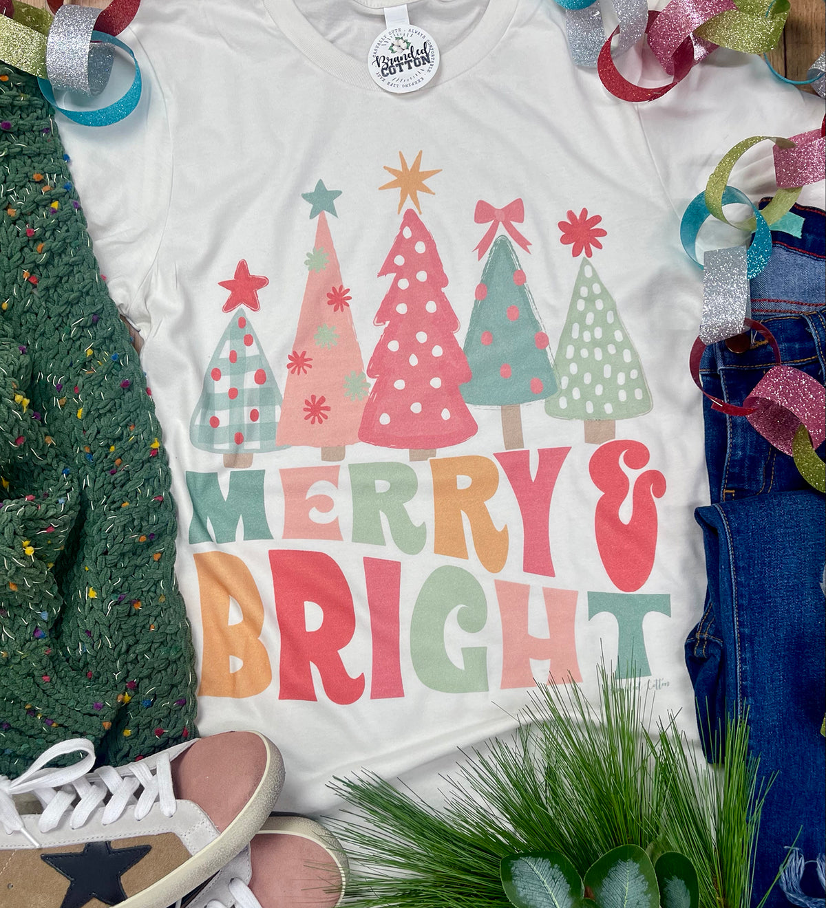 Retro Merry & Bright Trees