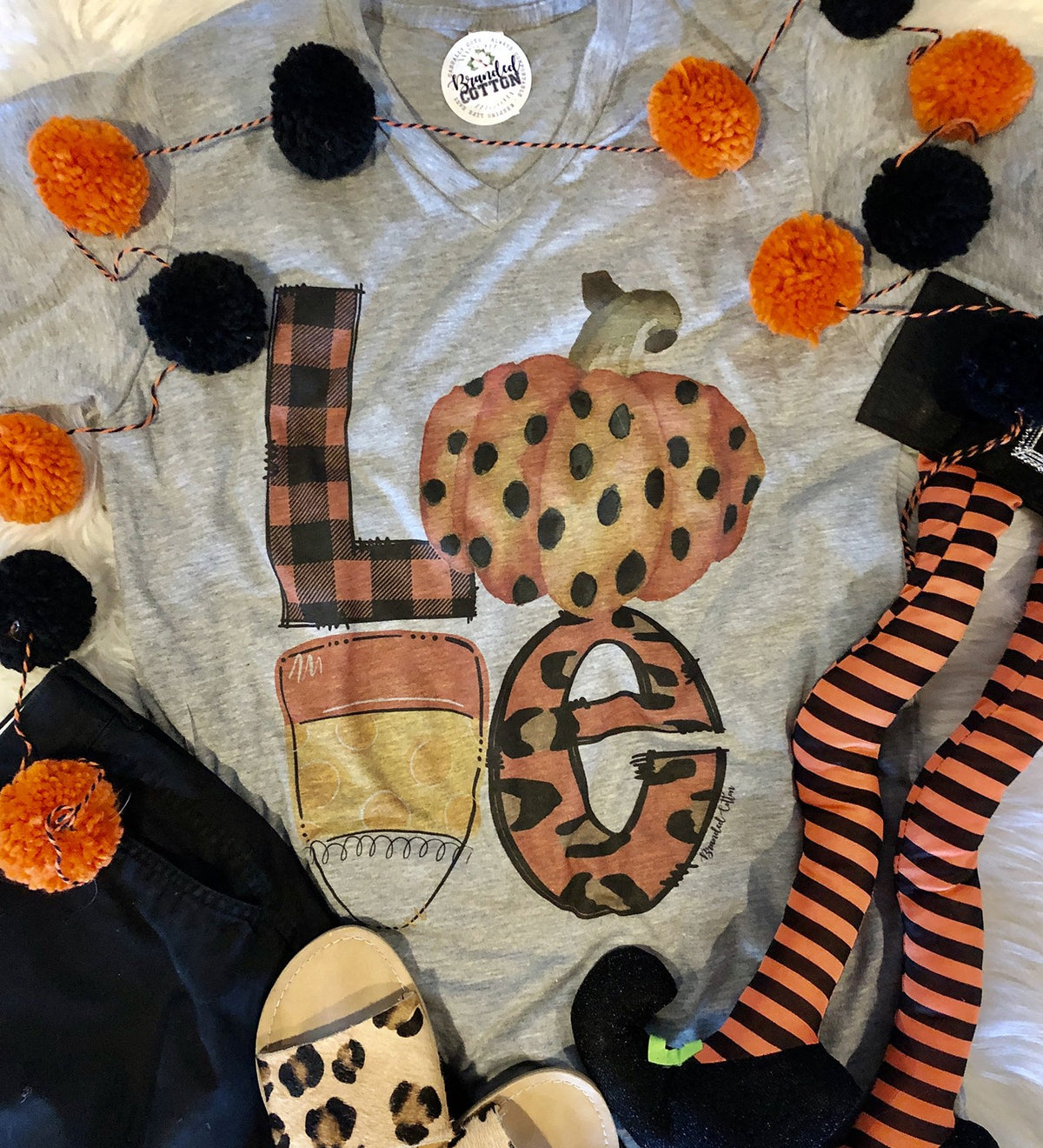 Halloween LOVE {Grey}