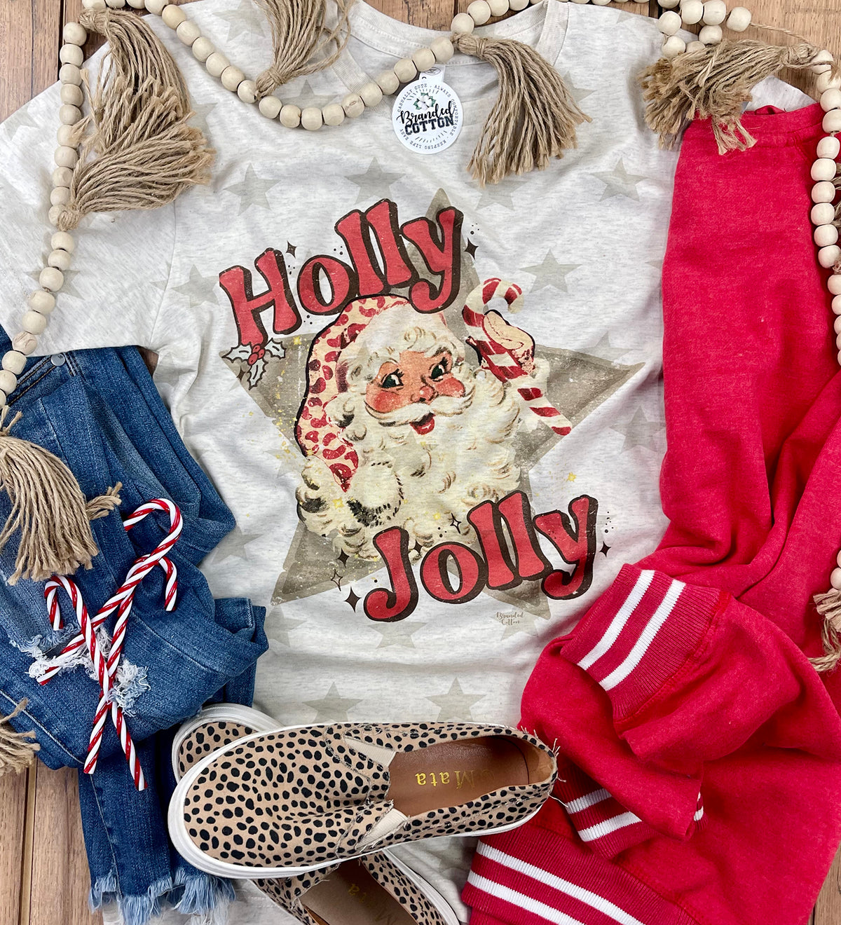 Holly Jolly Vintage Star